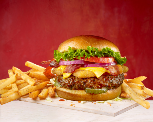 Cheese Bacon CheeseBurger - Fridays 