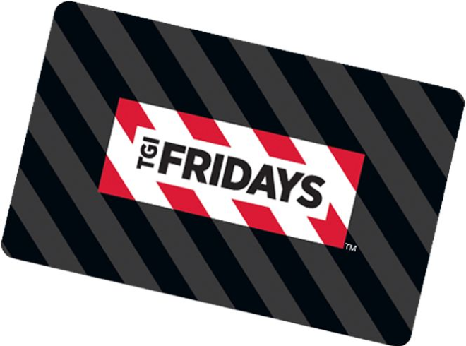 Tarjeta de Regalo de Restaurante Fridays