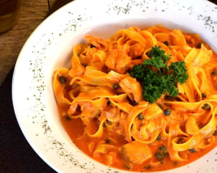 fetuccinesalmonyvodka