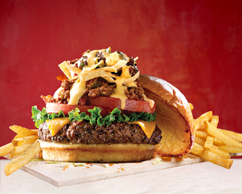 Texa Chilli CheeseBurger - Fridays 